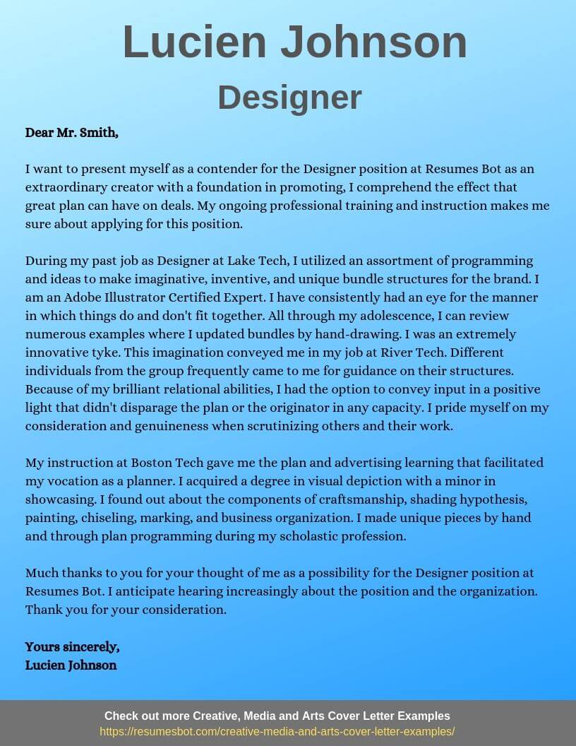 About The Designer