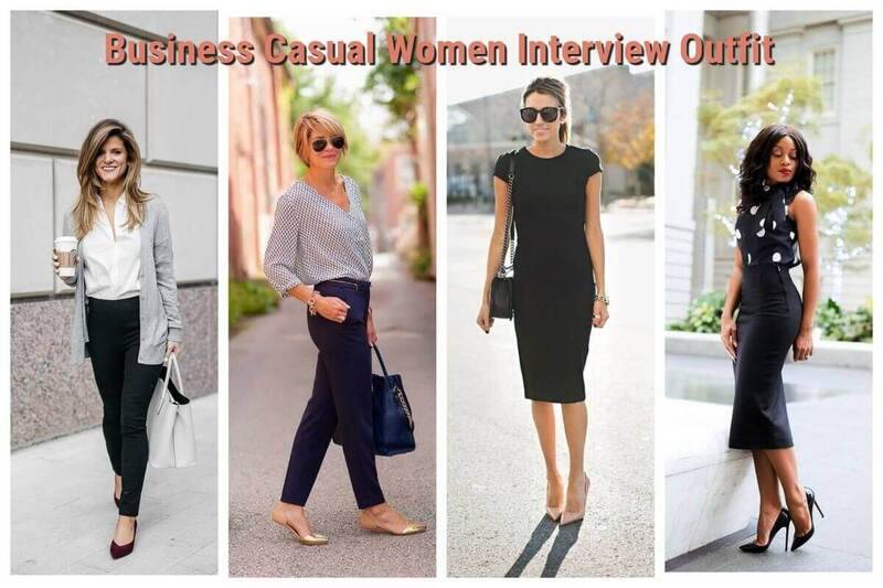 Business casual outlet interview