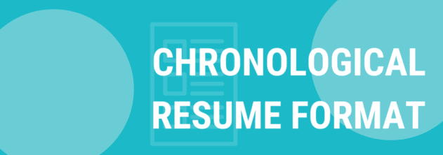 reverse chronological resume