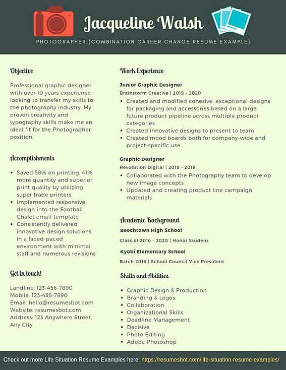 Combination Career Change Resume Samples Templates Pdf Doc 2021 Career Change Resumes Bot