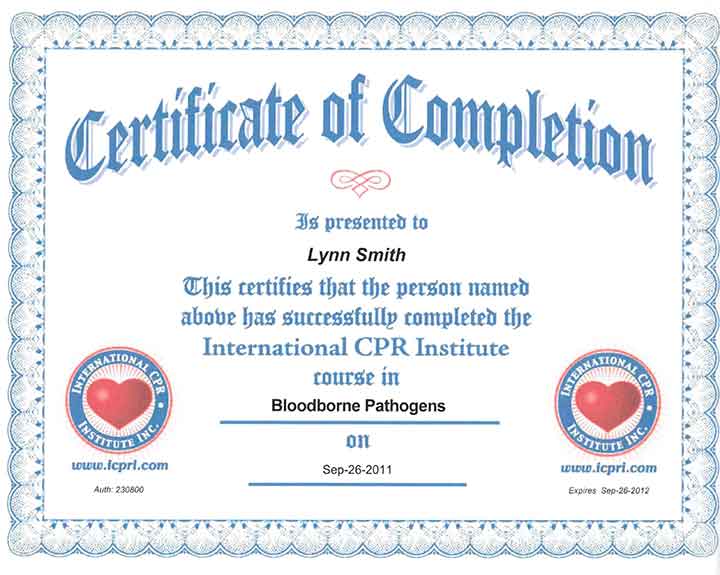 How to List Certifications on Resume: CPR BLS FEMA Certification on