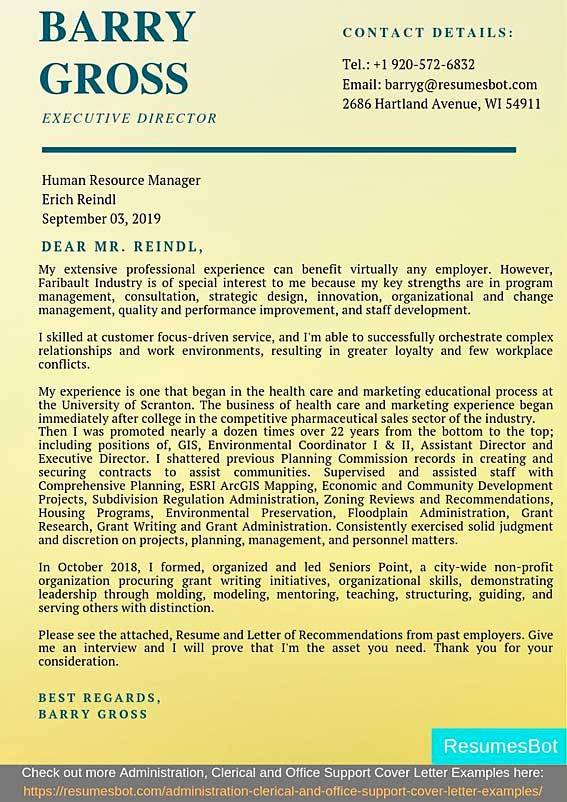 Executive Director Cover Letter Samples Templates Pdf Word 2021 Executive Director Cover Letters Rb