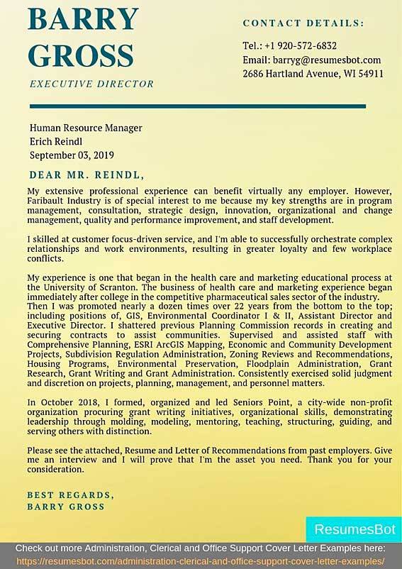 Executive Director Cover Letter Samples Templates 2024 RB   Executive Director Cover Letter Example 